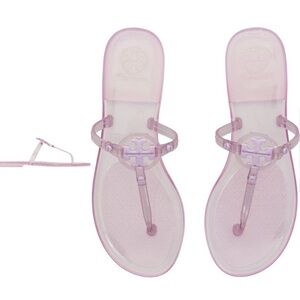 Tory Burch Mini Miller Jelly Sandal - Size 8 - lilac color